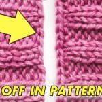 How to BIND OFF in Pattern for Knitting