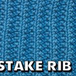 MISTAKE RIB STITCH for Beginners (Best Beginner Knit Stitches)