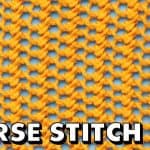 PURSE STITCH for Beginners (Best Beginner Knit Stitches)