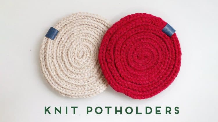 Quick and Easy Knit Potholder Pattern