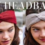 TWISTED HEADBAND Knitting Tutorial (Step by Step!)